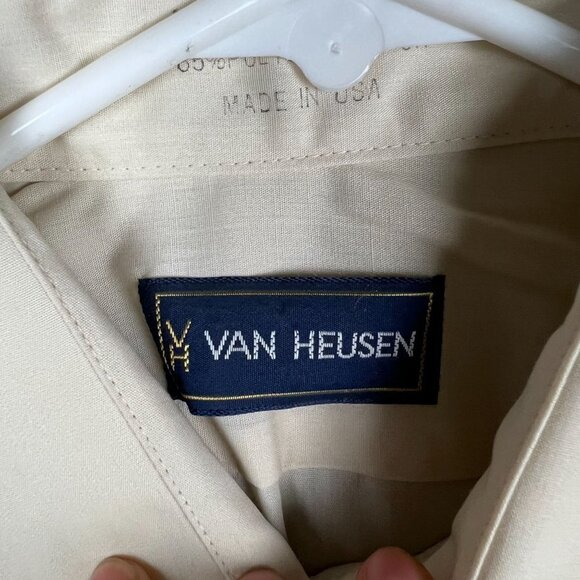 NEW 1960's‎ Van Heusen Century Mens Mod Shirt SZ 15 - Picture 6 of 9